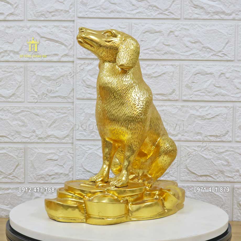 Tượng ch&oacute; phong thủy c&oacute; độ bền cao kh&aacute;ch h&agrave;ng y&ecirc;n t&acirc;m sử dụng l&acirc;u d&agrave;i